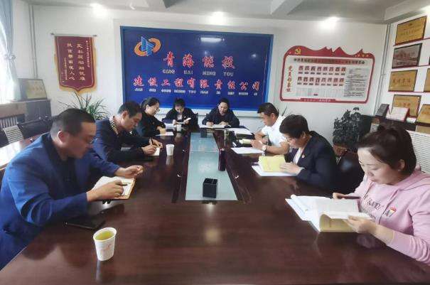 集團公司黨委專職副書記赴大通事業部黨總支督導檢查工作.jpg